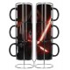 Star Wars set 3 mugs céramique Kylo Lightsaber