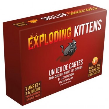 Jeux de société - Exploding Kittens