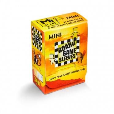 Board Game Sleeves 50 pochettes Antireflet Mini 41 x 63 mm