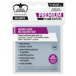 Protège-cartes Ultimate Guard transparente Premium Big Square