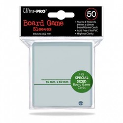 Board Game UP Sleeves 50 pochettes Special Size 69 x 69 mm