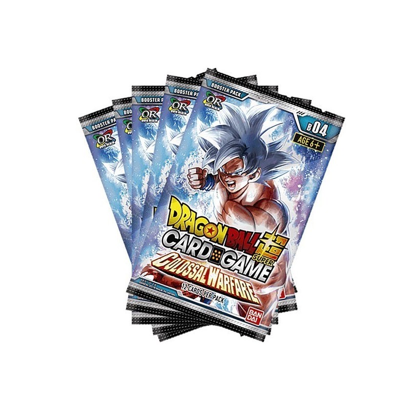 Booster Dragon Ball Super Card Game Colossal Warfare B04