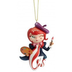Figurine L'Artiste Candy Mermaid collection Miss Mindy à suspendre