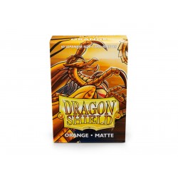Protège-cartes Dragon Shield - 60 Japanese Sleeves Matte Orange - Kurang