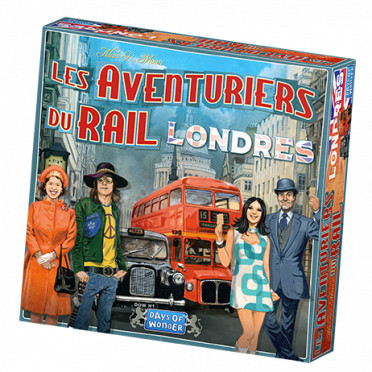 Jeux de société - Les Aventuriers du Rail Londres