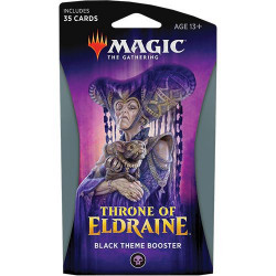 MTG - Booster Magic Thrône of Eldraine - Theme Booster : Noir
