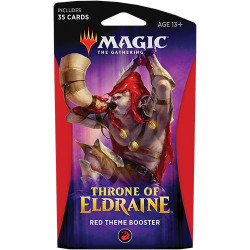 MTG - Booster Magic Thrône of Eldraine - Theme Booster : Rouge