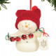 Figurine Suspension Noël - Bohomme de Neige - Snowpinions Jingle With Joy 2019 Dated Ornament