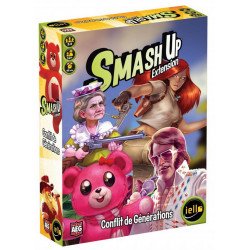 Jeux de société - Smash Up : Conflit de Générations ! (ext.8)