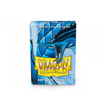Protège-cartes Dragon Shield - 60 Japanese Sleeves Classic Sky Blue - Searinn