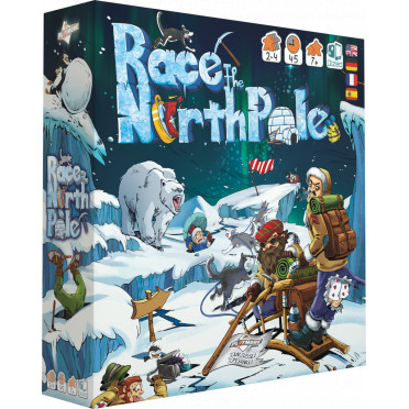 Jeux de société - Race to the North Pole Multilingue