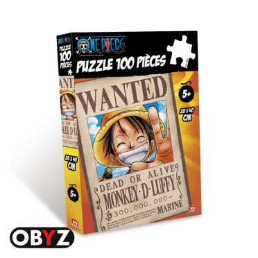 Puzzle : One Piece - Wanted Luffy