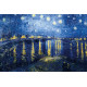 Puzzle Michèle Wilson : Van Gogh - Nuit étoilée sur le Rhône - 150 Pièces