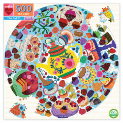Puzzle Eeboo : Tea Party - 500 Pièces