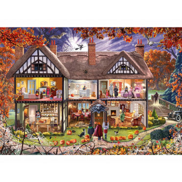 Micro Puzzle - Halloween House