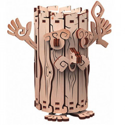Puzzle Mr Playwood - Tirelire Esprit de la Fôret mobile en bois
