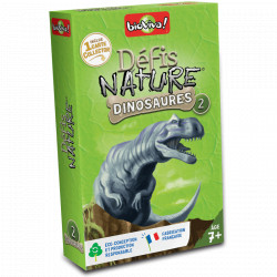Jeux de société - Défis Nature - Dinosaures 2 Vert