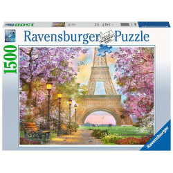 Puzzle Ravensburger : Amour à Paris - 1500 Pièces