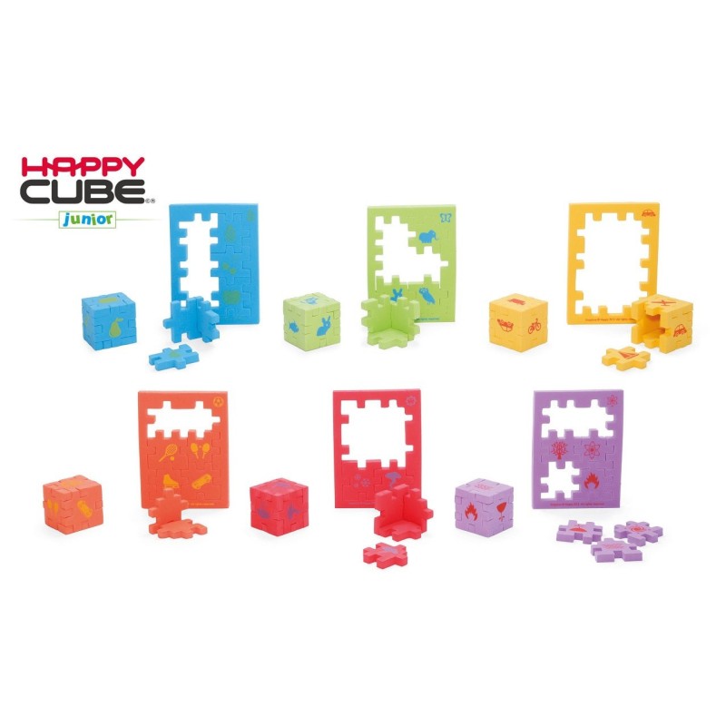 Jeu Smart Games - Happy Cube Junior Jaune