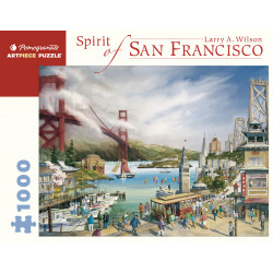Puzzle Pomegranate : L'esprit de San Francisco - 1000 Pièces