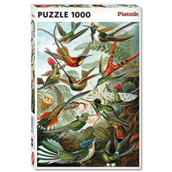 Puzzle Piatnik : Haeckel - Colibris -1000 Pièces
