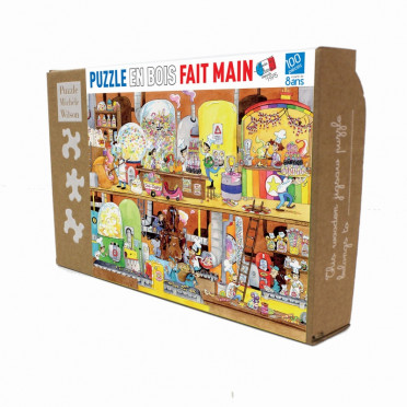 Puzzle Michèle Wilson : Klimt - Usine des bonbons - 100 Pièces