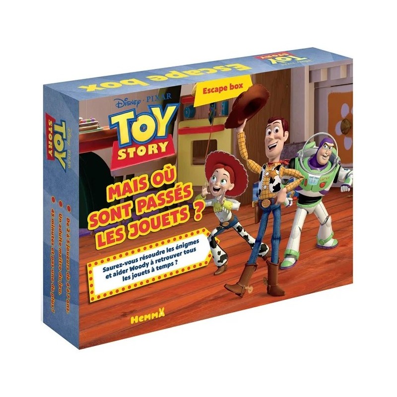 Jeux de société - Escape Box - Disney Toy Story : Mais où sont passés les jouets ?
