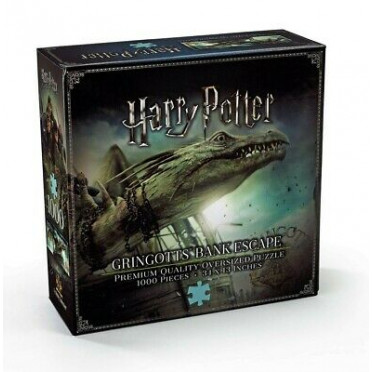 Puzzle Noble Collection : Harry Potter - Evasion de la banque Gringotts - 1000 Pièces