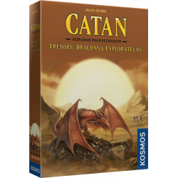 Jeux de société - Catan - Extension : Trésors, Dragons & Explorateurs