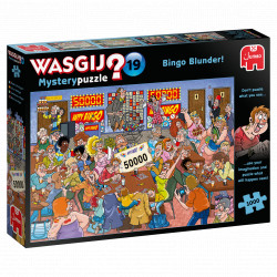 Puzzle Wasgij : Mystery 19 - Bingo à tire-larigot ! - 1000 pièces