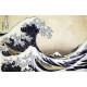 Puzzle Michèle Wilson : Hokusai : La Vague - 80 Pièces