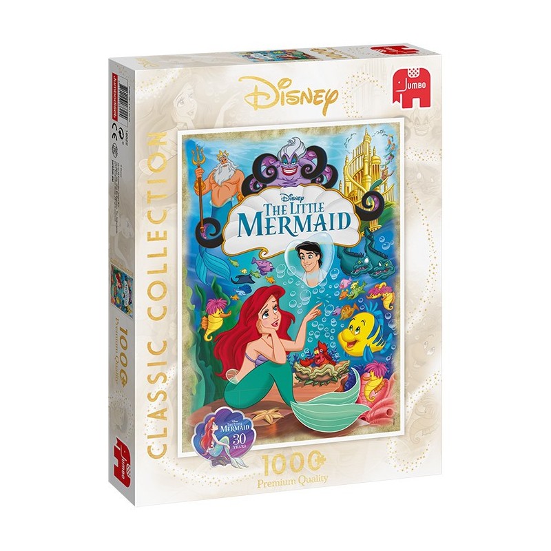 Puzzle Jumbo : Disney Classic Collection - La Petite Sirène - 1000 Pièces