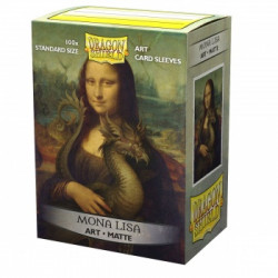 Protège-cartes Dragon Shield - 100 Standard Art Sleeves - Mona Lisa