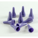 Pions Quality plastic Pawns - Violet