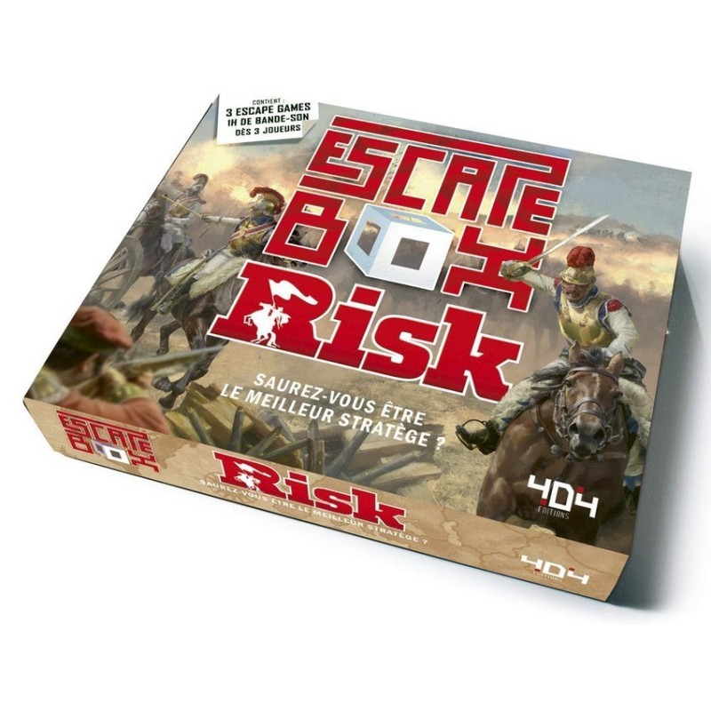 Jeux de société - Escape Box - Risk