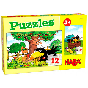 Puzzle HABA : Le Verger - 12 Pièces Chacun