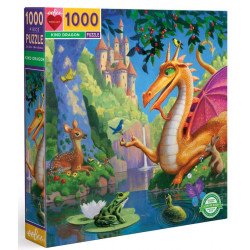 Puzzle Eeboo : Le gentil Dragon - 1000 Pièces