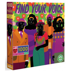 Puzzle Eeboo : Trouve ta Voix - 1000 Pièces