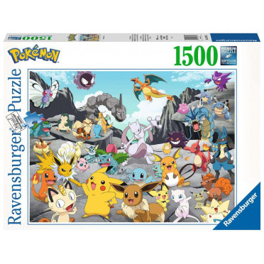 Puzzle Ravensburger : Pokémon Classics - 1500 Pièces