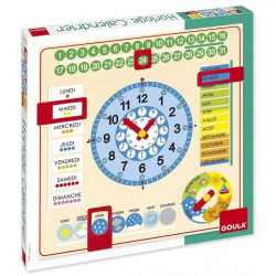 Jeux de société - Calendrier - Horloge Grand format