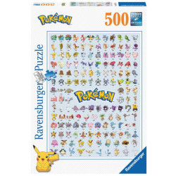 Puzzle Ravensburger - Pokémon première génération - 500 Pièces