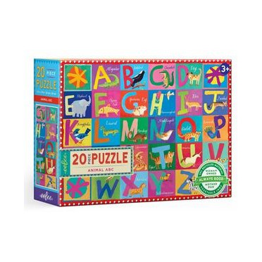Puzzle ABC Animaux - 20 pièces
