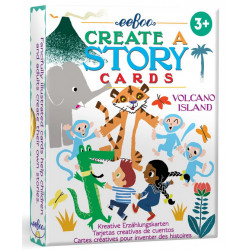 Jeux de société - Create A Story Cards - L'Île des Volcans