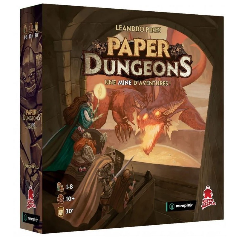 Jeux de société - Paper Dungeon