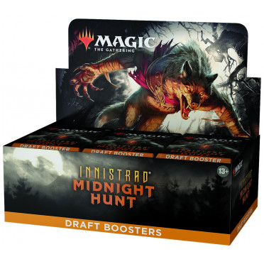 Booster Draft Magic Innistrad Midnight Hunt Boite complète anglais