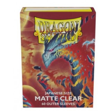 Protège-cartes Dragon Shield - 60 Japanese Sleeves Matte Clear - Cosmere