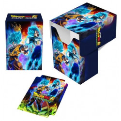 Deck box illustrée boite de rangement Ultra Pro Dragon Ball Super - Goku, Vegeta et Broly