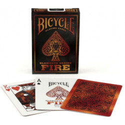 Bicycle - 54 cartes Fire