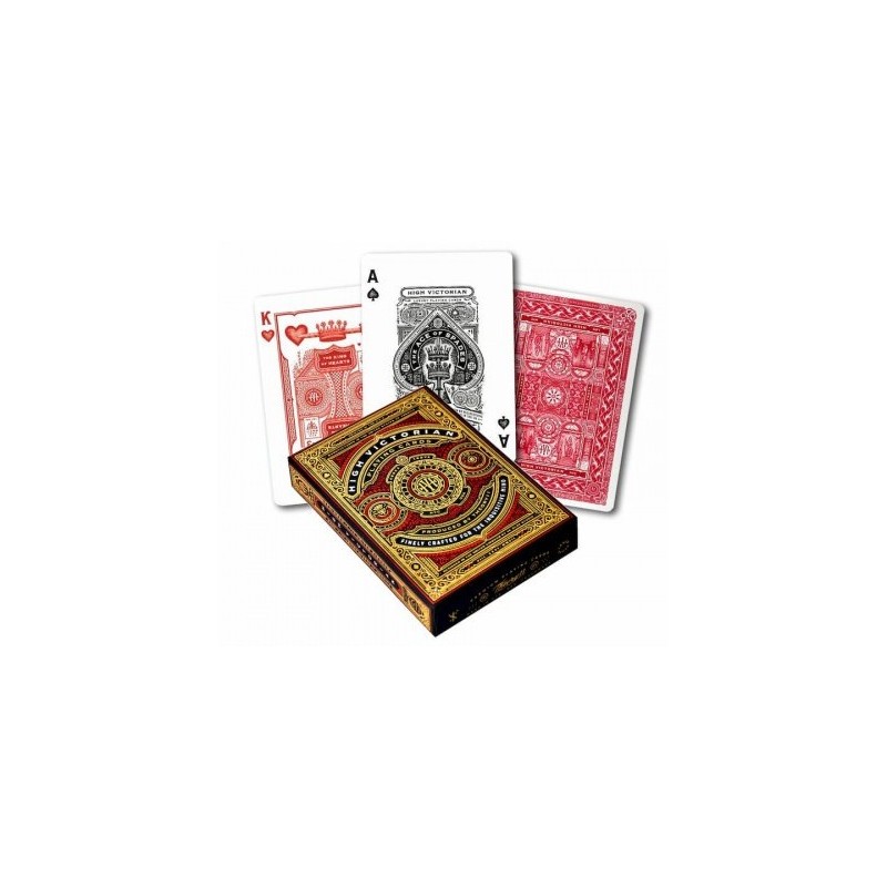 Bicycle - 54 cartes High Victorian Rouge