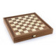 Manopoulos - Echecs Backgammon 27cm - Noyer